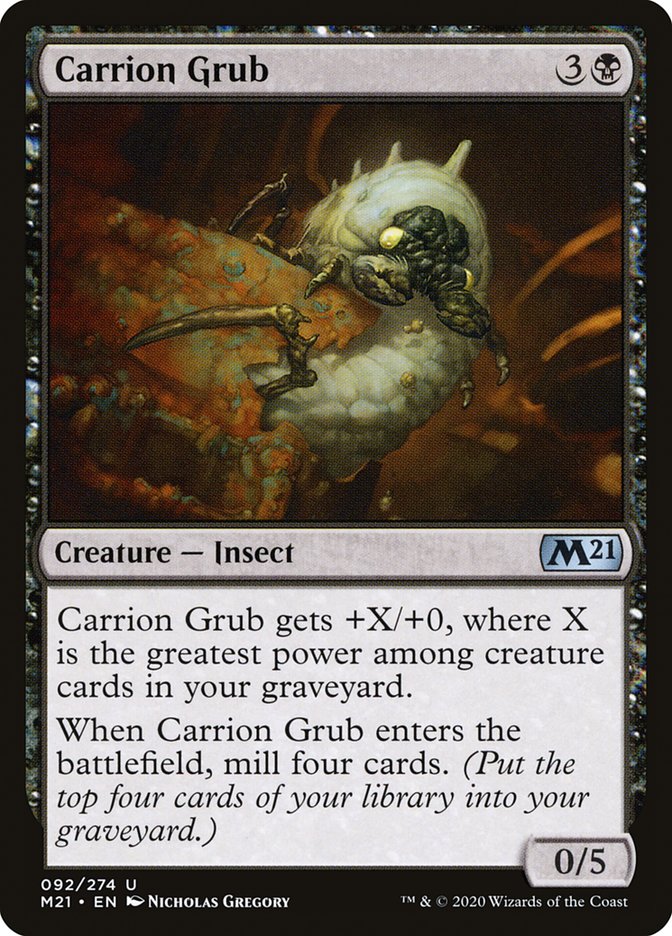 Carrion Grub [Core Set 2021] | Anubis Games and Hobby