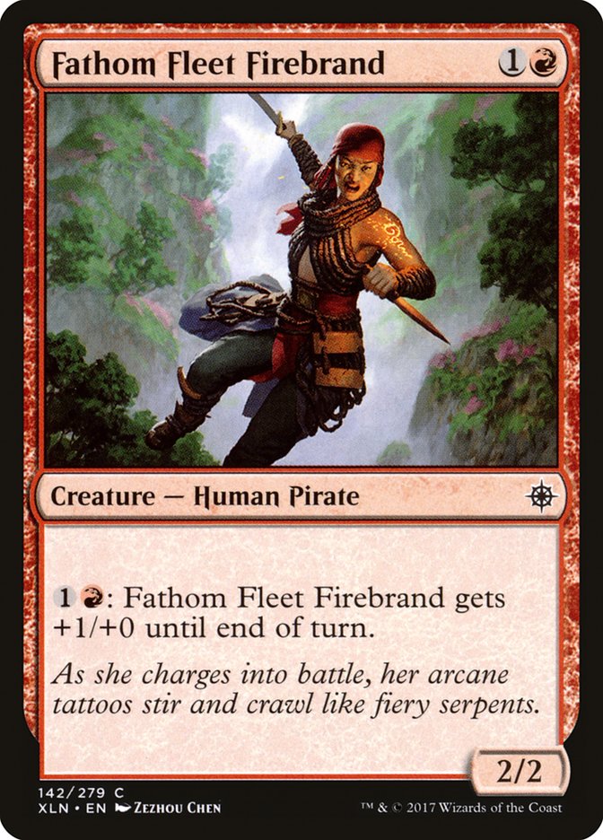 Fathom Fleet Firebrand [Ixalan] | Anubis Games and Hobby