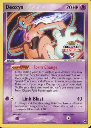 Deoxys (16/107) (Championship Promo) [EX: Deoxys] | Anubis Games and Hobby