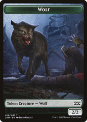 Copy // Wolf Double-Sided Token [Double Masters Tokens] | Anubis Games and Hobby