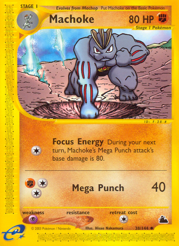 Machoke (38/144) [Skyridge] | Anubis Games and Hobby