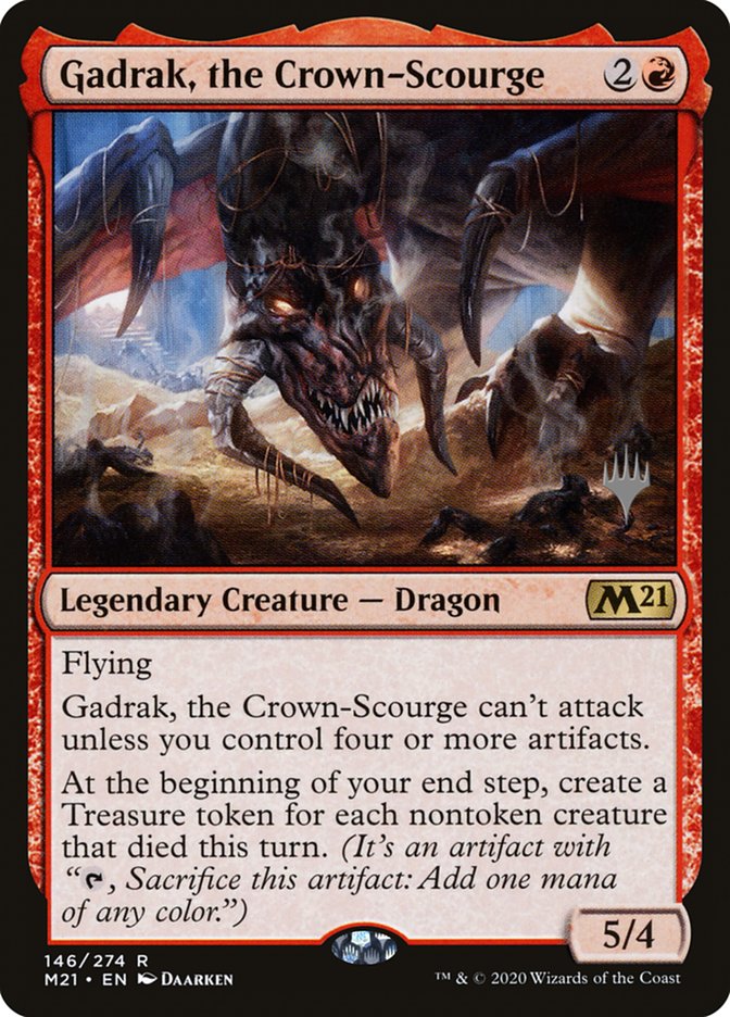 Gadrak, the Crown-Scourge (Promo Pack) [Core Set 2021 Promos] | Anubis Games and Hobby