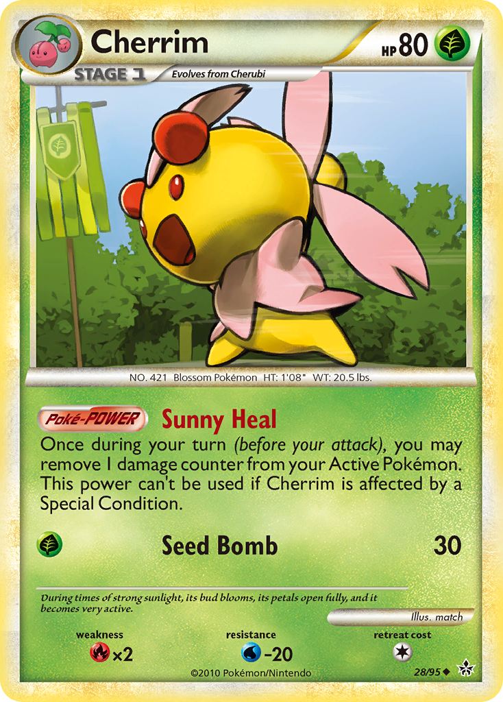 Cherrim (28/95) [HeartGold & SoulSilver: Unleashed] | Anubis Games and Hobby