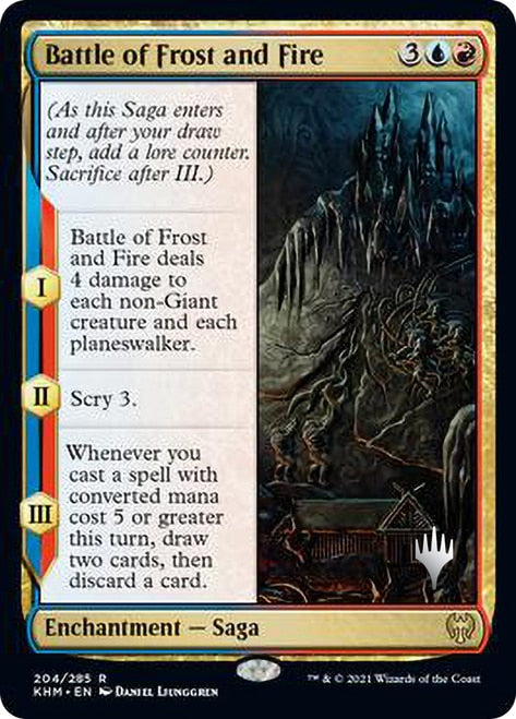 Battle of Frost and Fire (Promo Pack) [Kaldheim Promos] | Anubis Games and Hobby