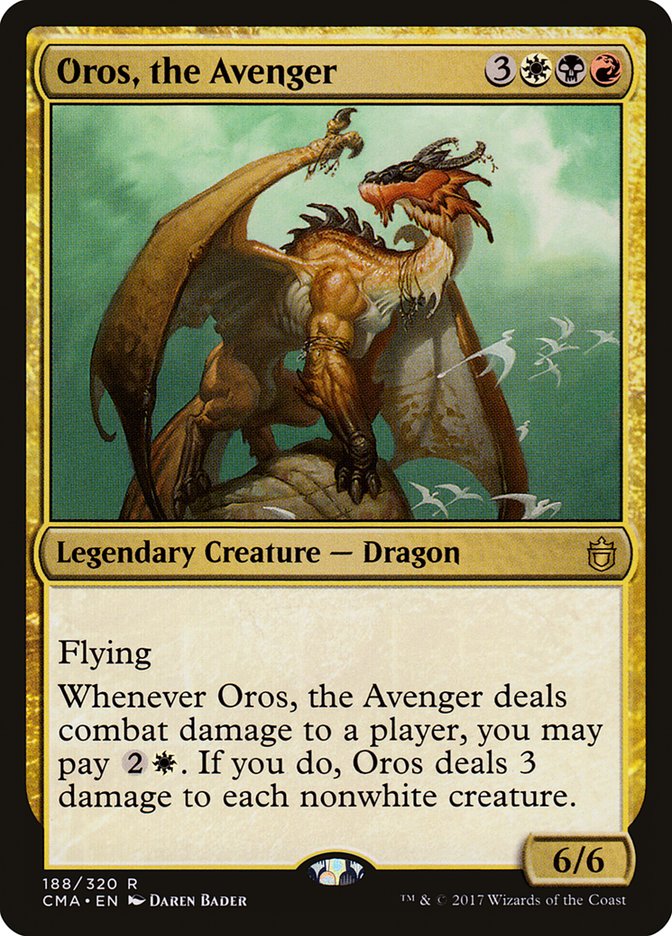 Oros, the Avenger [Commander Anthology] | Anubis Games and Hobby