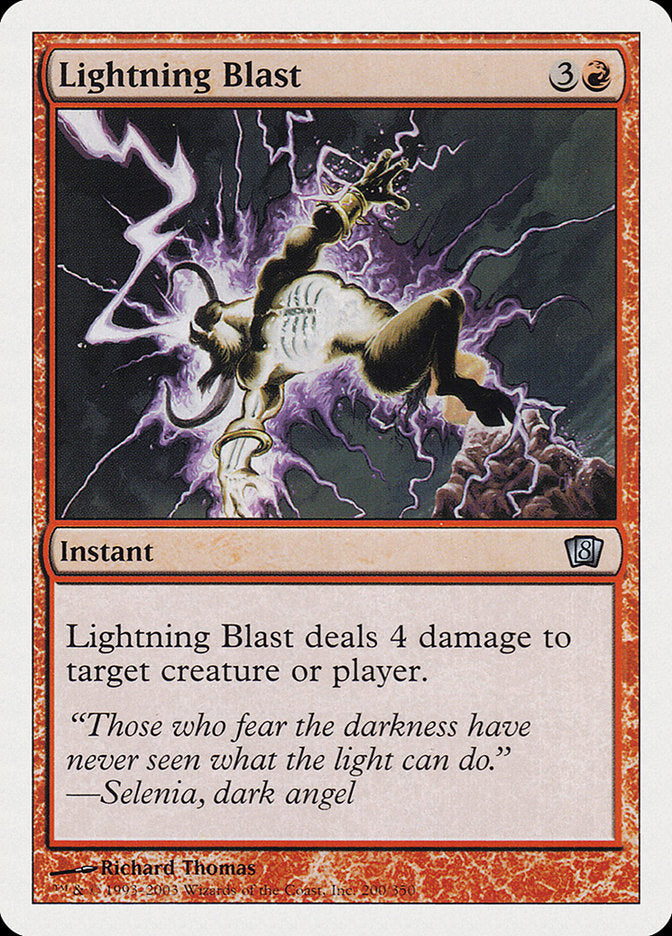Lightning Blast [Eighth Edition] | Anubis Games and Hobby