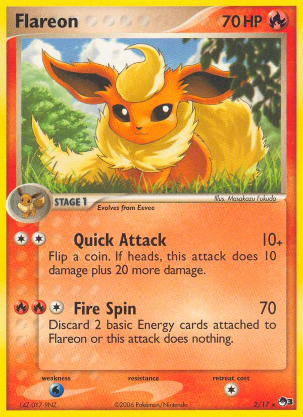 Flareon (2/17) [POP Series 3] | Anubis Games and Hobby