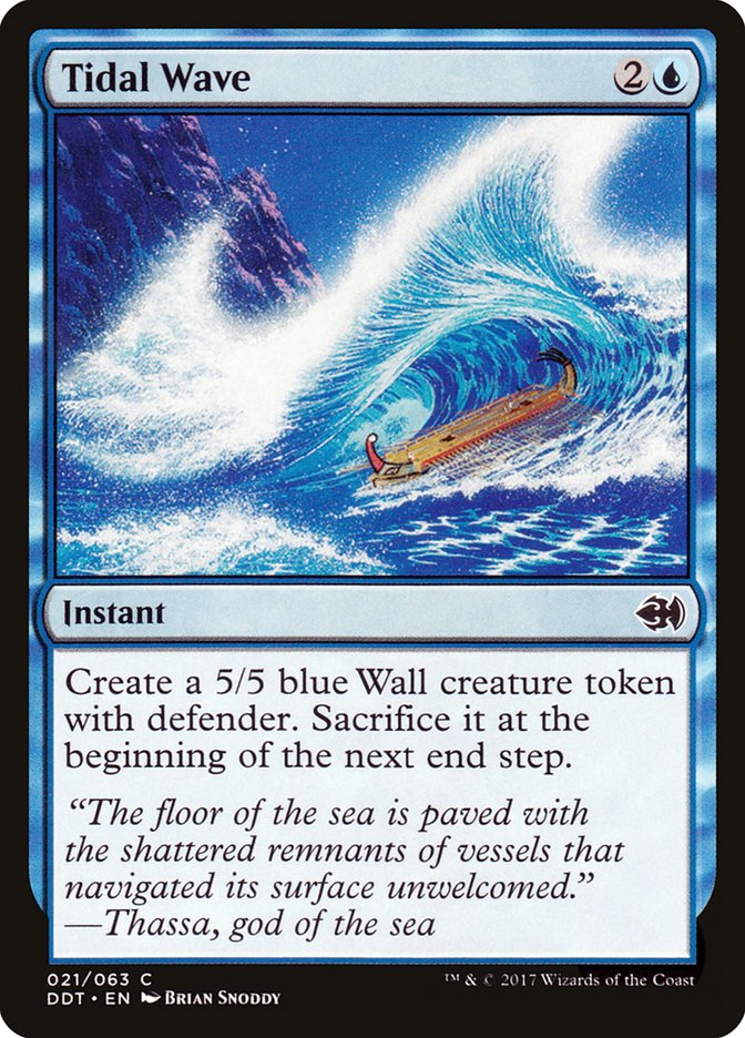 Tidal Wave [Duel Decks: Merfolk vs. Goblins] | Anubis Games and Hobby