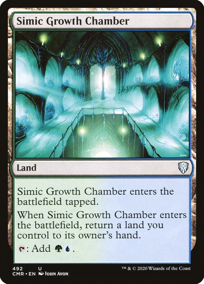Simic Growth Chamber [Commander Legends] | Anubis Games and Hobby