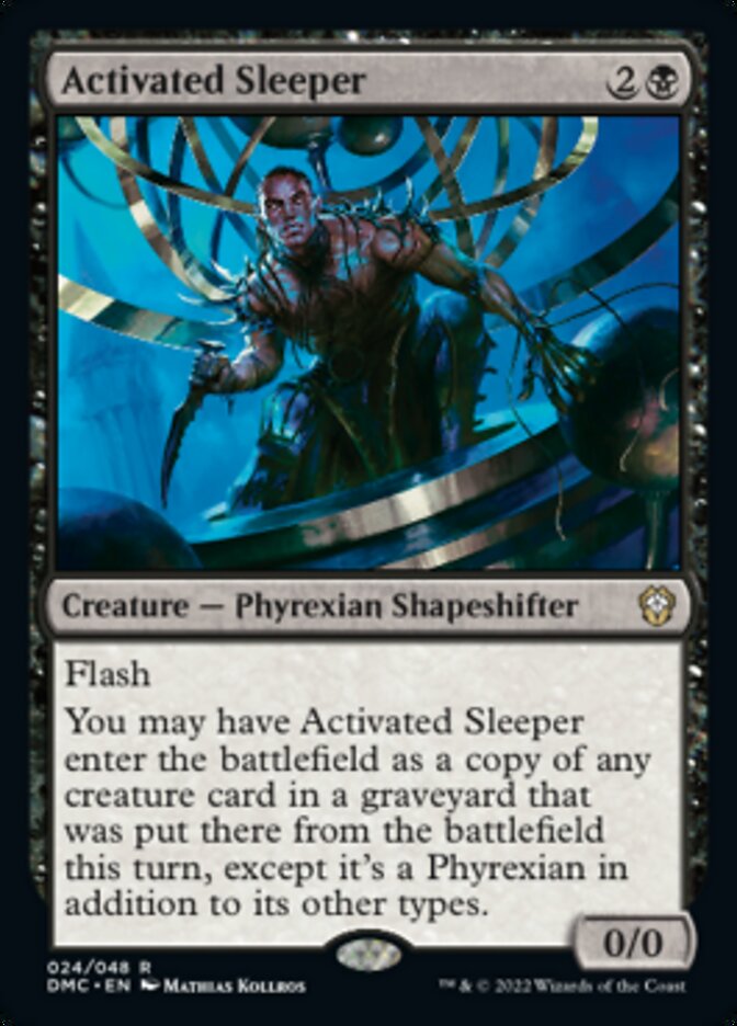 Activated Sleeper [Dominaria United Commander] | Anubis Games and Hobby