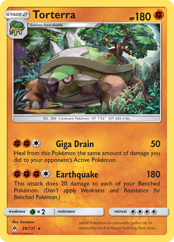 Torterra (58/131) [Sun & Moon: Forbidden Light] | Anubis Games and Hobby