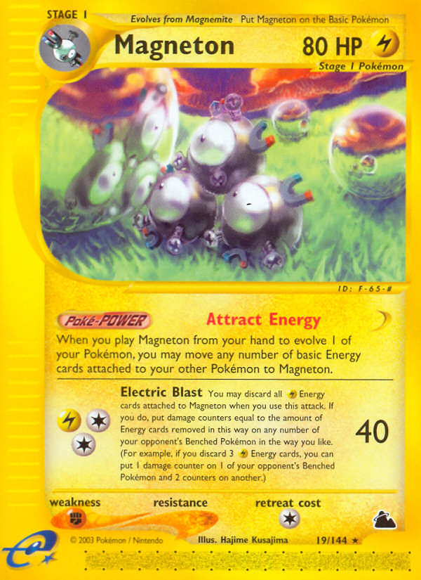 Magneton (19/144) [Skyridge] | Anubis Games and Hobby