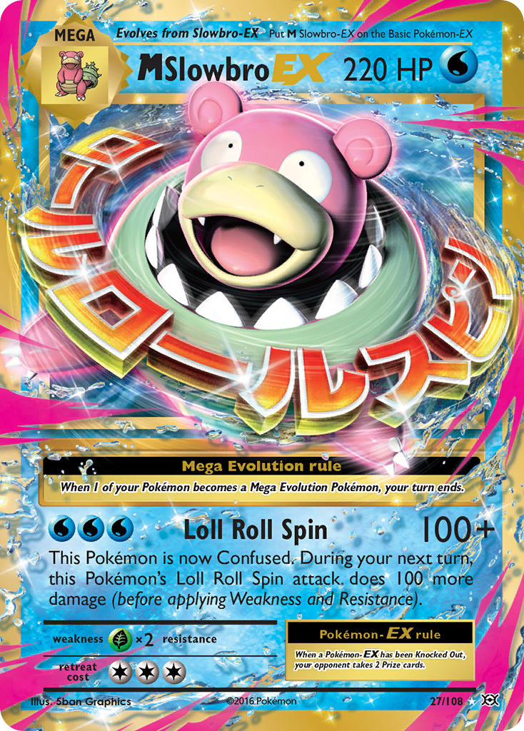 M Slowbro EX (27/108) [XY: Evolutions] | Anubis Games and Hobby