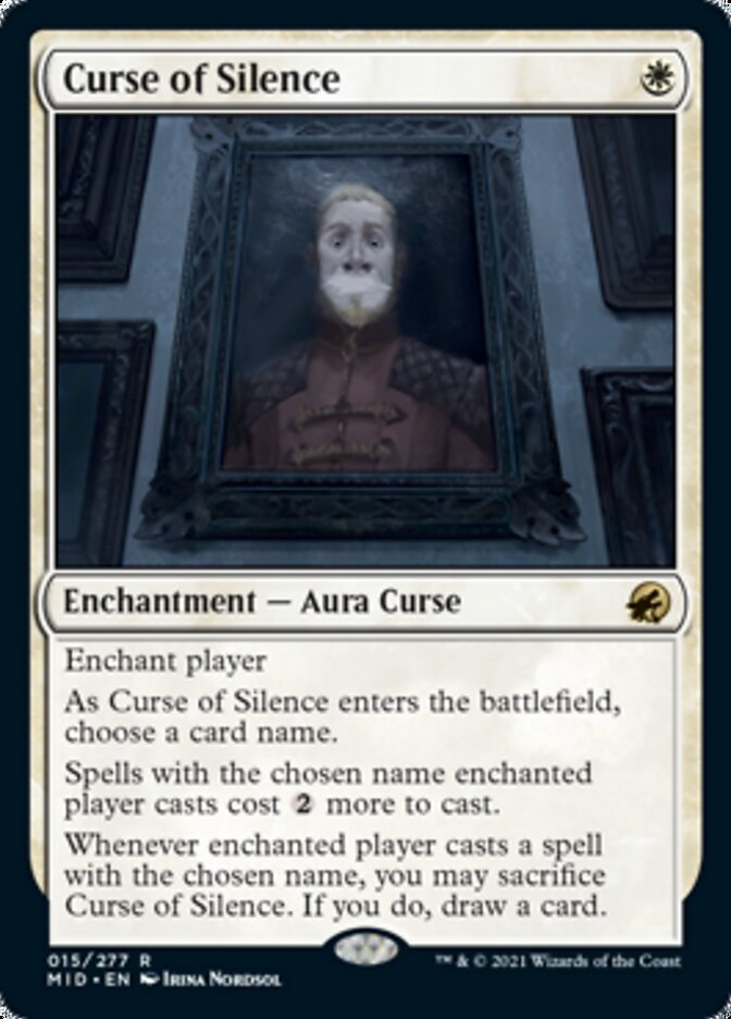 Curse of Silence [Innistrad: Midnight Hunt] | Anubis Games and Hobby