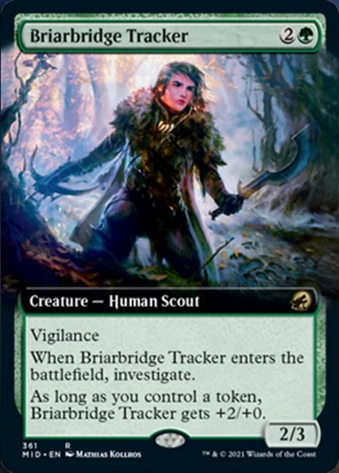 Briarbridge Tracker (Extended Art) [Innistrad: Midnight Hunt] | Anubis Games and Hobby