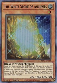 The White Stone of Ancients (Green) [LDS2-EN013] Ultra Rare | Anubis Games and Hobby