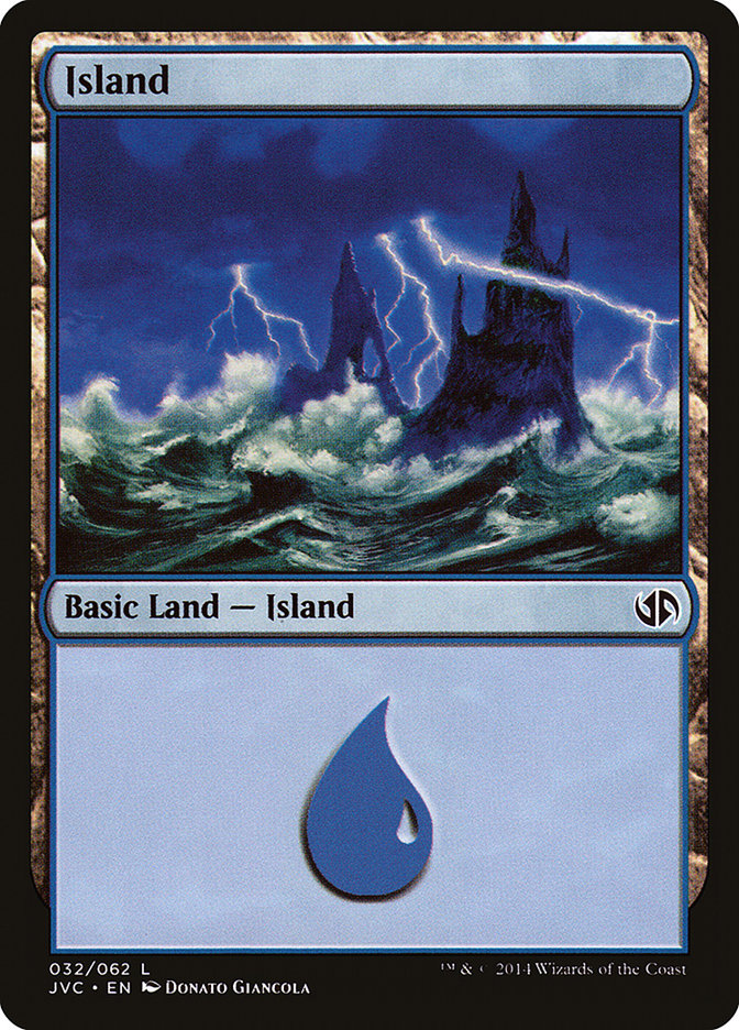 Island (32) [Duel Decks Anthology] | Anubis Games and Hobby