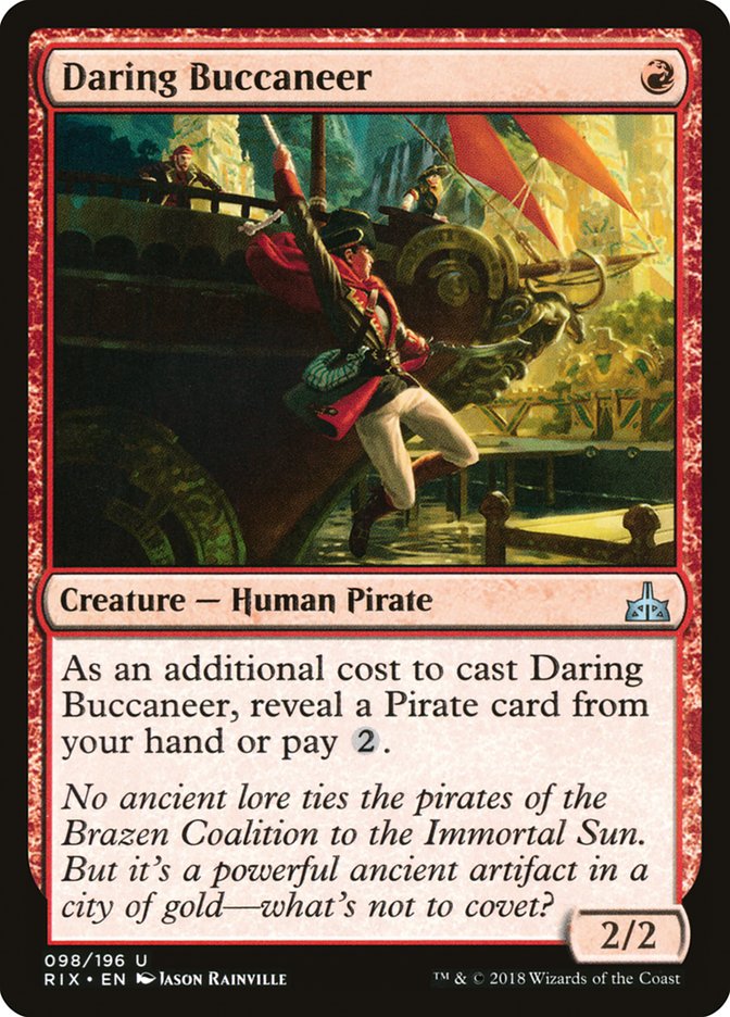 Daring Buccaneer [Rivals of Ixalan] | Anubis Games and Hobby