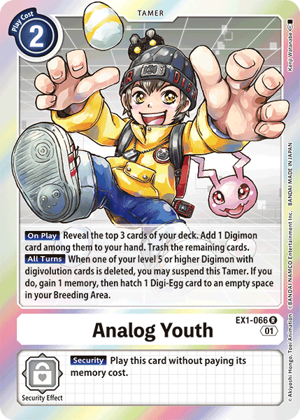 Analog Youth [EX1-066] [Classic Collection] | Anubis Games and Hobby