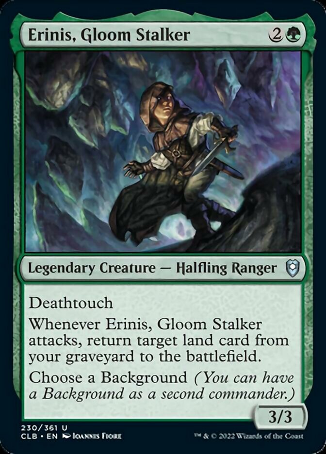 Erinis, Gloom Stalker [Commander Legends: Battle for Baldur's Gate] | Anubis Games and Hobby