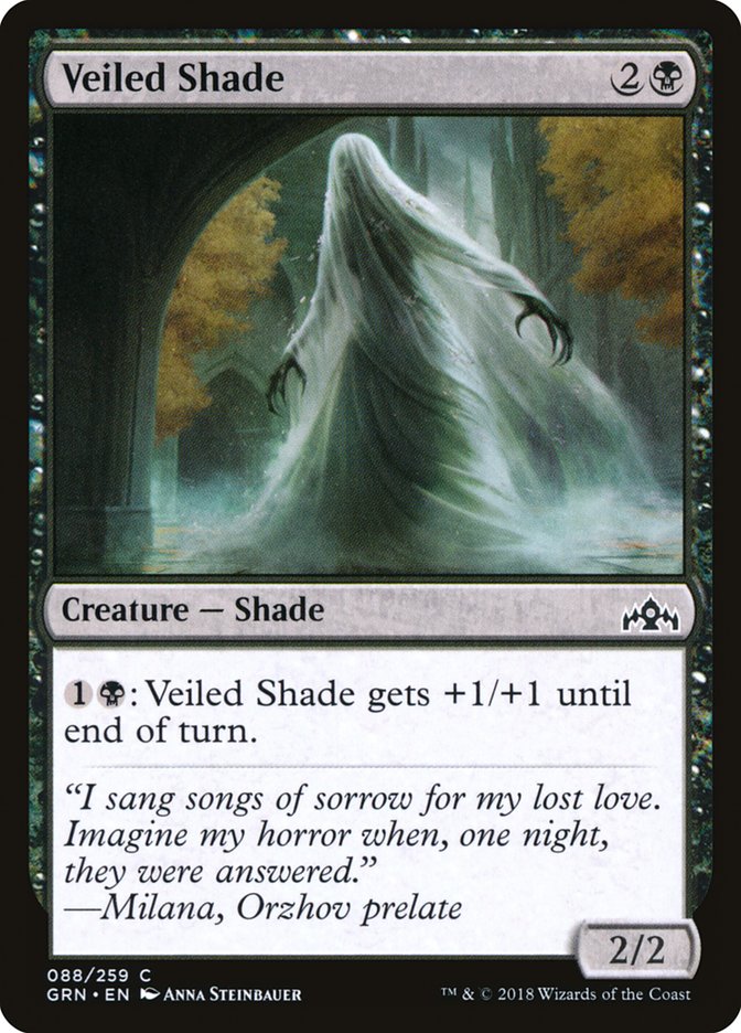 Veiled Shade [Guilds of Ravnica] | Anubis Games and Hobby