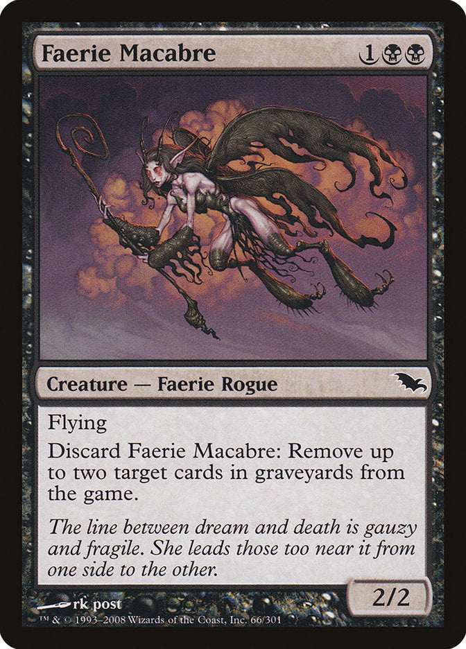 Faerie Macabre [Shadowmoor] | Anubis Games and Hobby