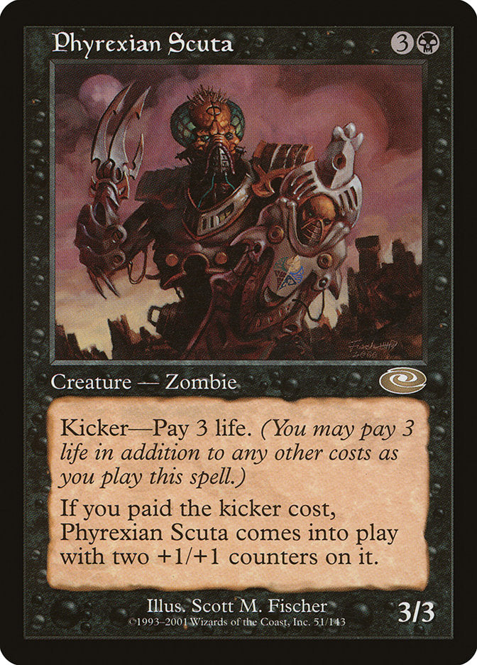 Phyrexian Scuta [Planeshift] | Anubis Games and Hobby