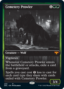 Cemetery Prowler [Innistrad: Double Feature] | Anubis Games and Hobby