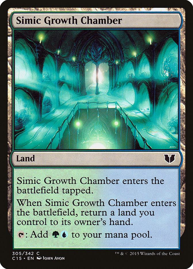 Simic Growth Chamber [Commander 2015] | Anubis Games and Hobby