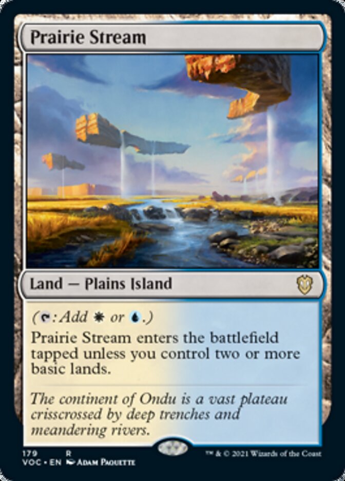 Prairie Stream [Innistrad: Crimson Vow Commander] | Anubis Games and Hobby