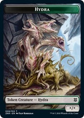 Hydra // Illusion Double-Sided Token [Zendikar Rising Tokens] | Anubis Games and Hobby