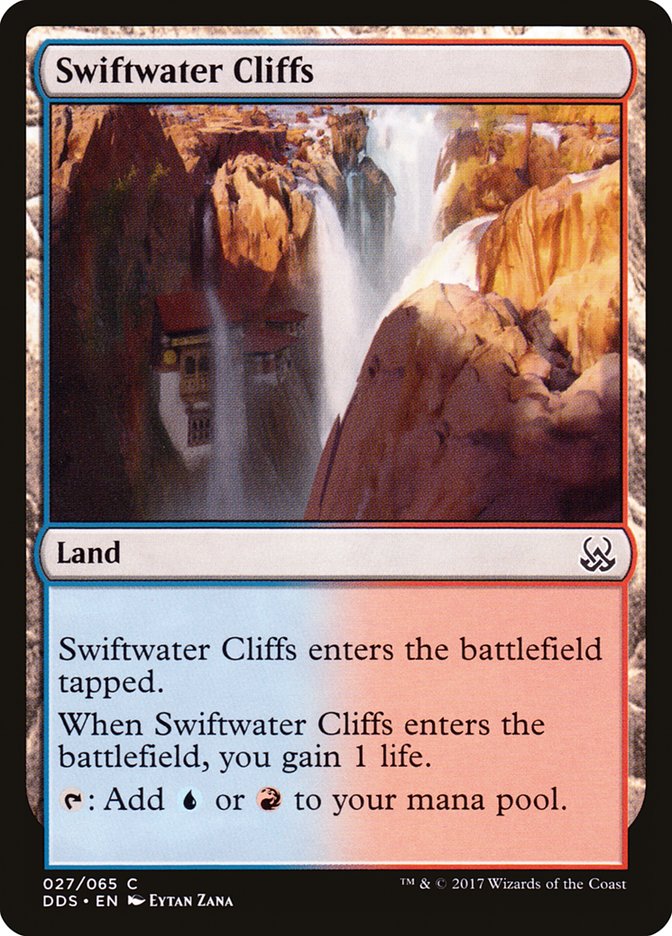Swiftwater Cliffs [Duel Decks: Mind vs. Might] | Anubis Games and Hobby