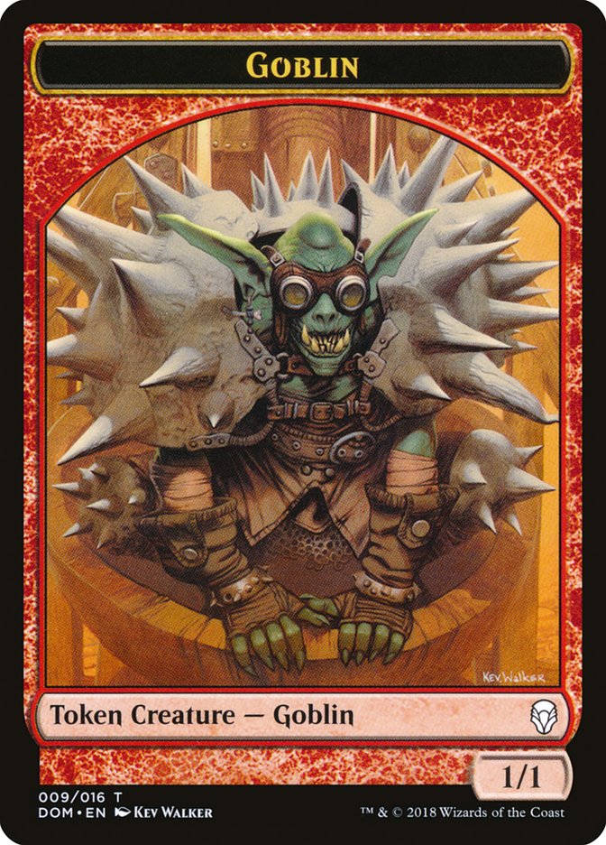Goblin Token [Dominaria Tokens] | Anubis Games and Hobby