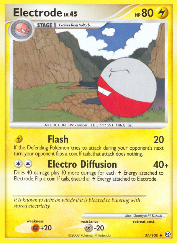 Electrode (37/100) [Diamond & Pearl: Stormfront] | Anubis Games and Hobby