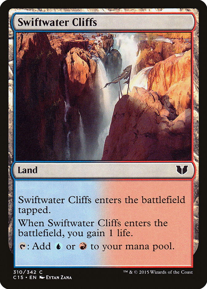 Swiftwater Cliffs [Commander 2015] | Anubis Games and Hobby