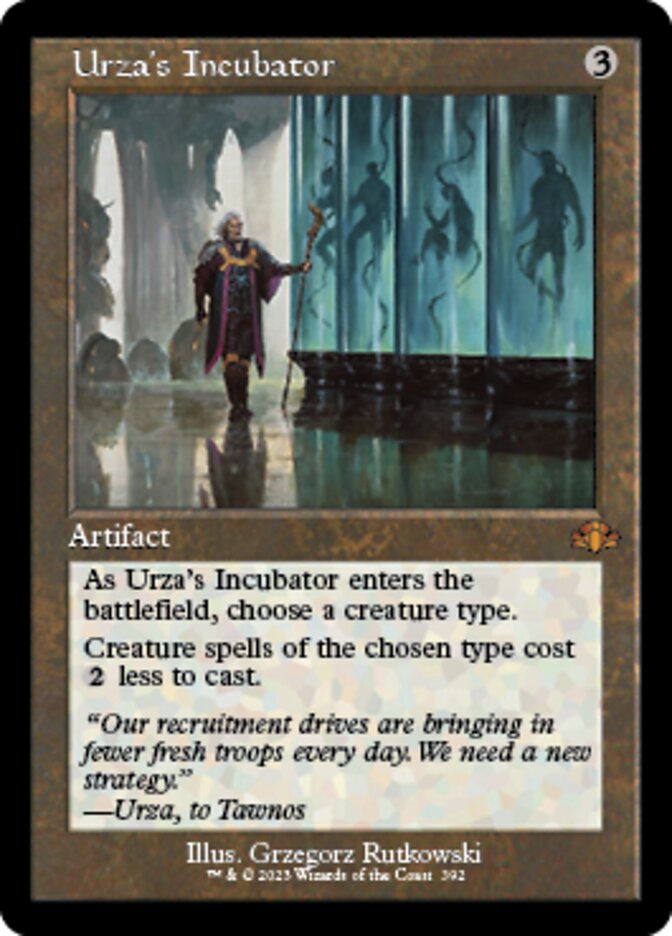 Urza's Incubator (Retro) [Dominaria Remastered] | Anubis Games and Hobby