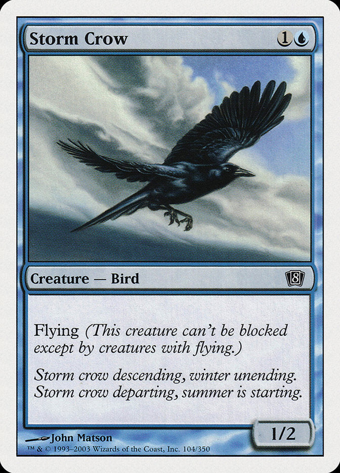 Storm Crow [Eighth Edition] | Anubis Games and Hobby