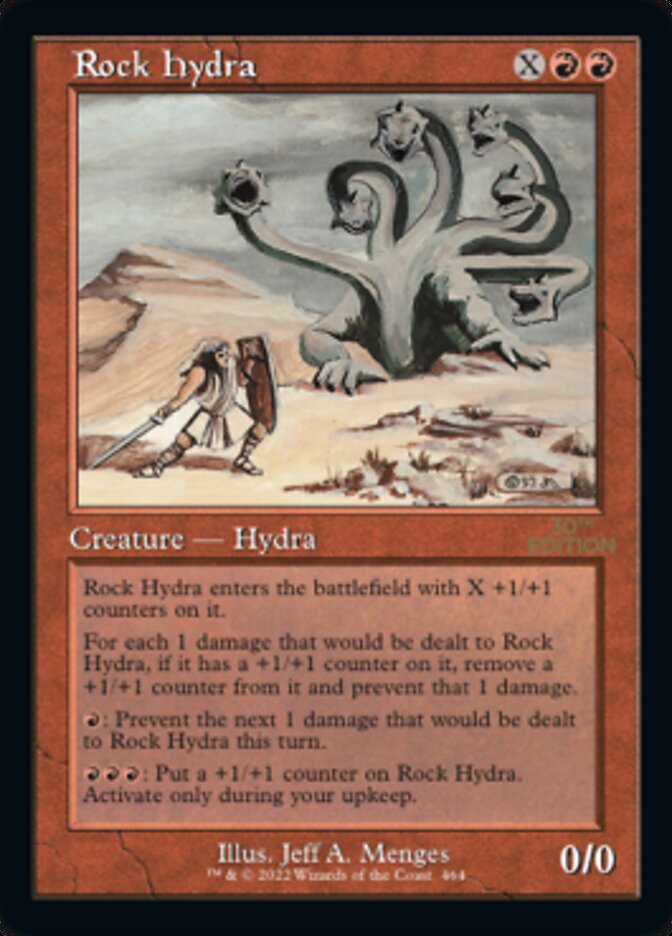 Rock Hydra (Retro) [30th Anniversary Edition] | Anubis Games and Hobby
