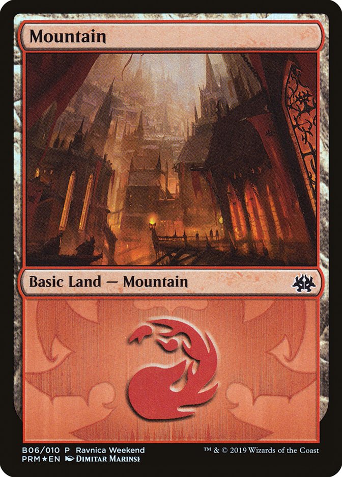 Mountain (B06) [Ravnica Allegiance Guild Kit] | Anubis Games and Hobby