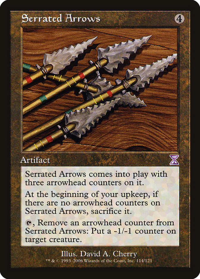 Serrated Arrows [Time Spiral Timeshifted] | Anubis Games and Hobby