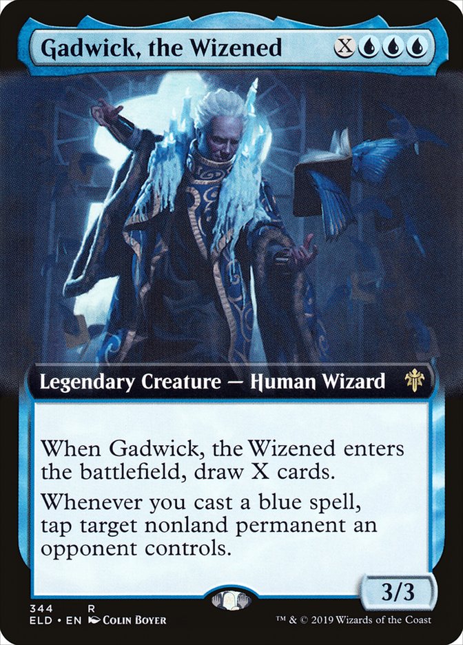 Gadwick, the Wizened (Extended Art) [Throne of Eldraine] | Anubis Games and Hobby