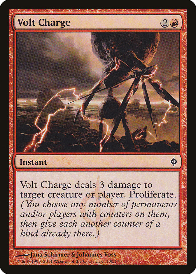 Volt Charge [New Phyrexia] | Anubis Games and Hobby