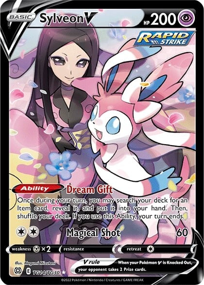 Sylveon V (TG14/TG30) [Sword & Shield: Brilliant Stars] | Anubis Games and Hobby