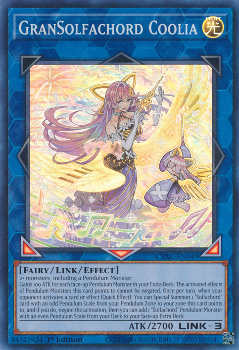 GranSolfachord Coolia [CYAC-EN049] Super Rare | Anubis Games and Hobby