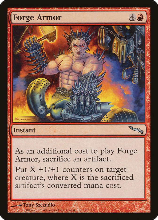 Forge Armor [Mirrodin] | Anubis Games and Hobby