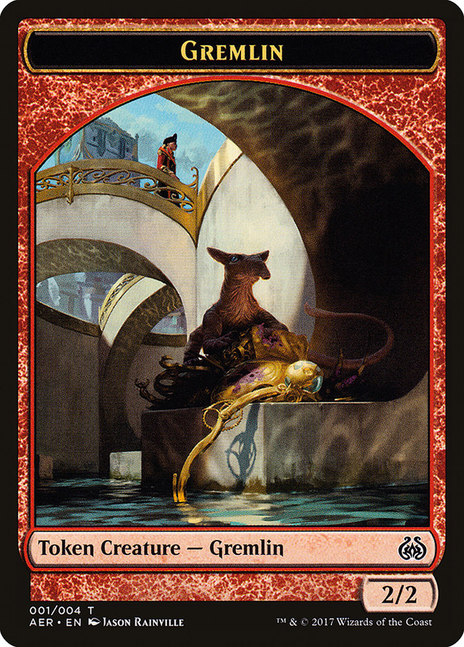 Gremlin Token [Aether Revolt Tokens] | Anubis Games and Hobby