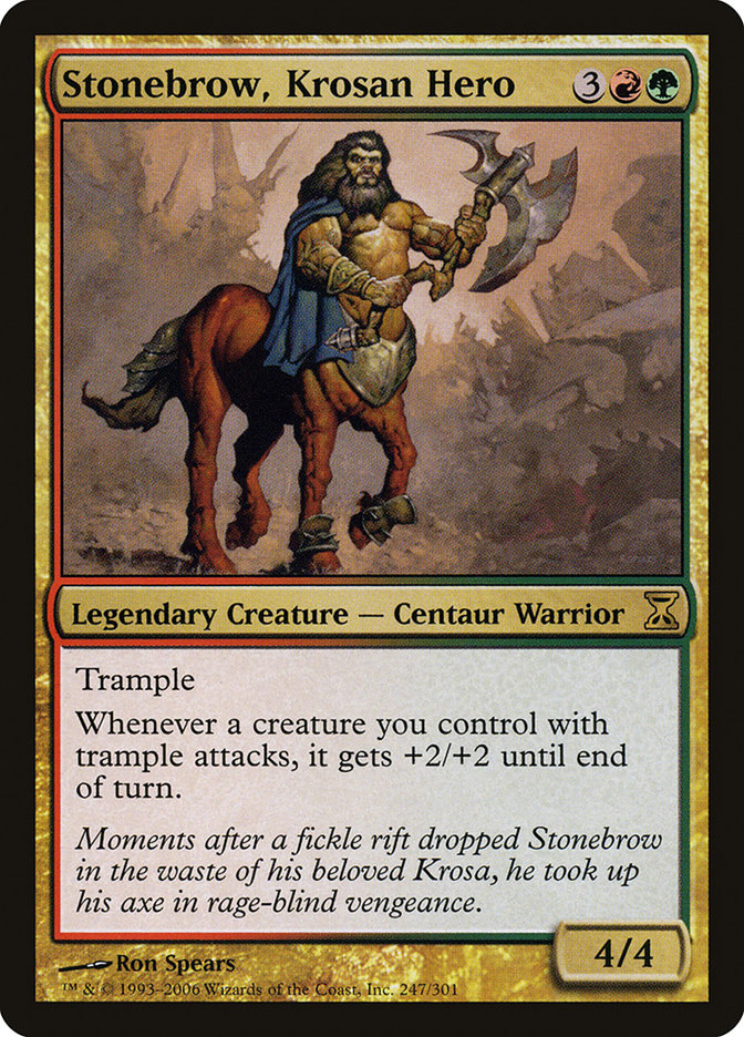 Stonebrow, Krosan Hero [Time Spiral] | Anubis Games and Hobby