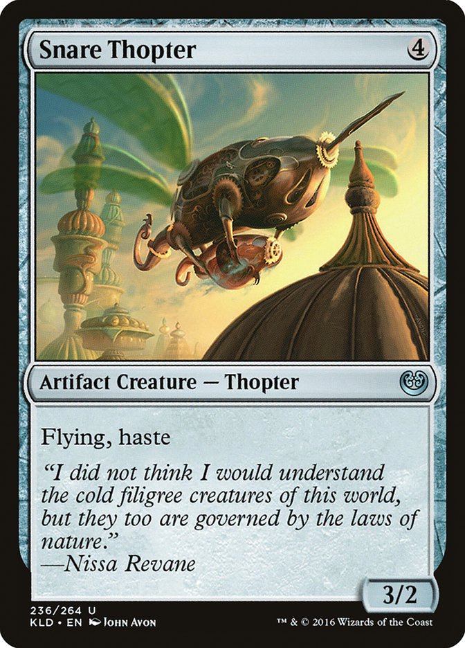 Snare Thopter [Kaladesh] | Anubis Games and Hobby