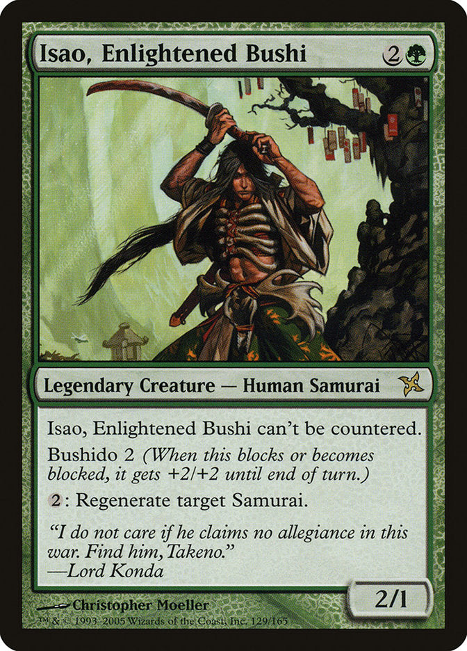 Isao, Enlightened Bushi [Betrayers of Kamigawa] | Anubis Games and Hobby