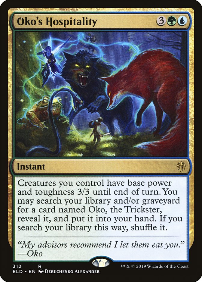 Oko's Hospitality [Throne of Eldraine] | Anubis Games and Hobby